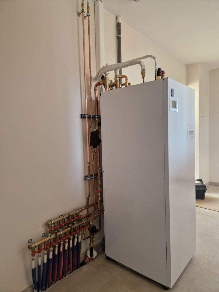 Installation de pompe à chaleur à Hasparren